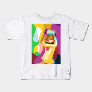 DUCK COLORFUL Kids T-Shirt